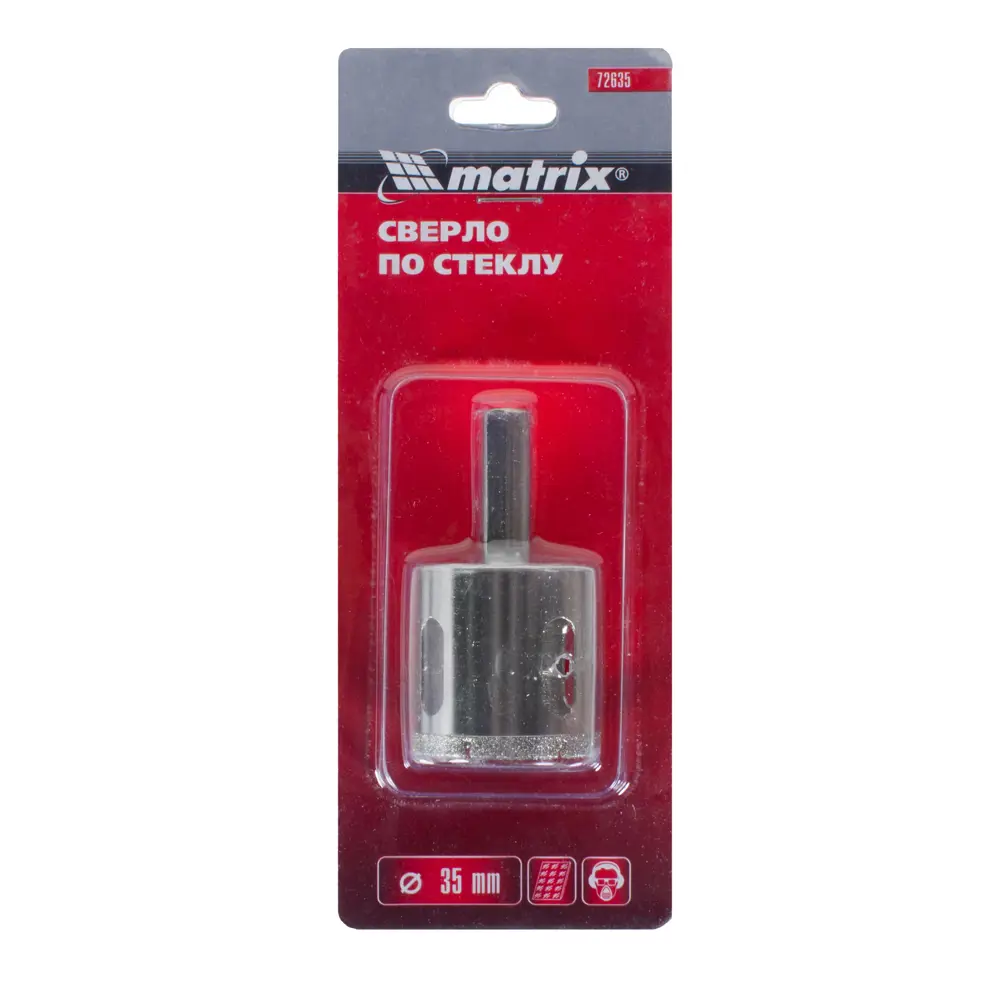 Коронка алмазная по керамике/граниту Matrix D35 мм STLM-2170935 - Вид №2