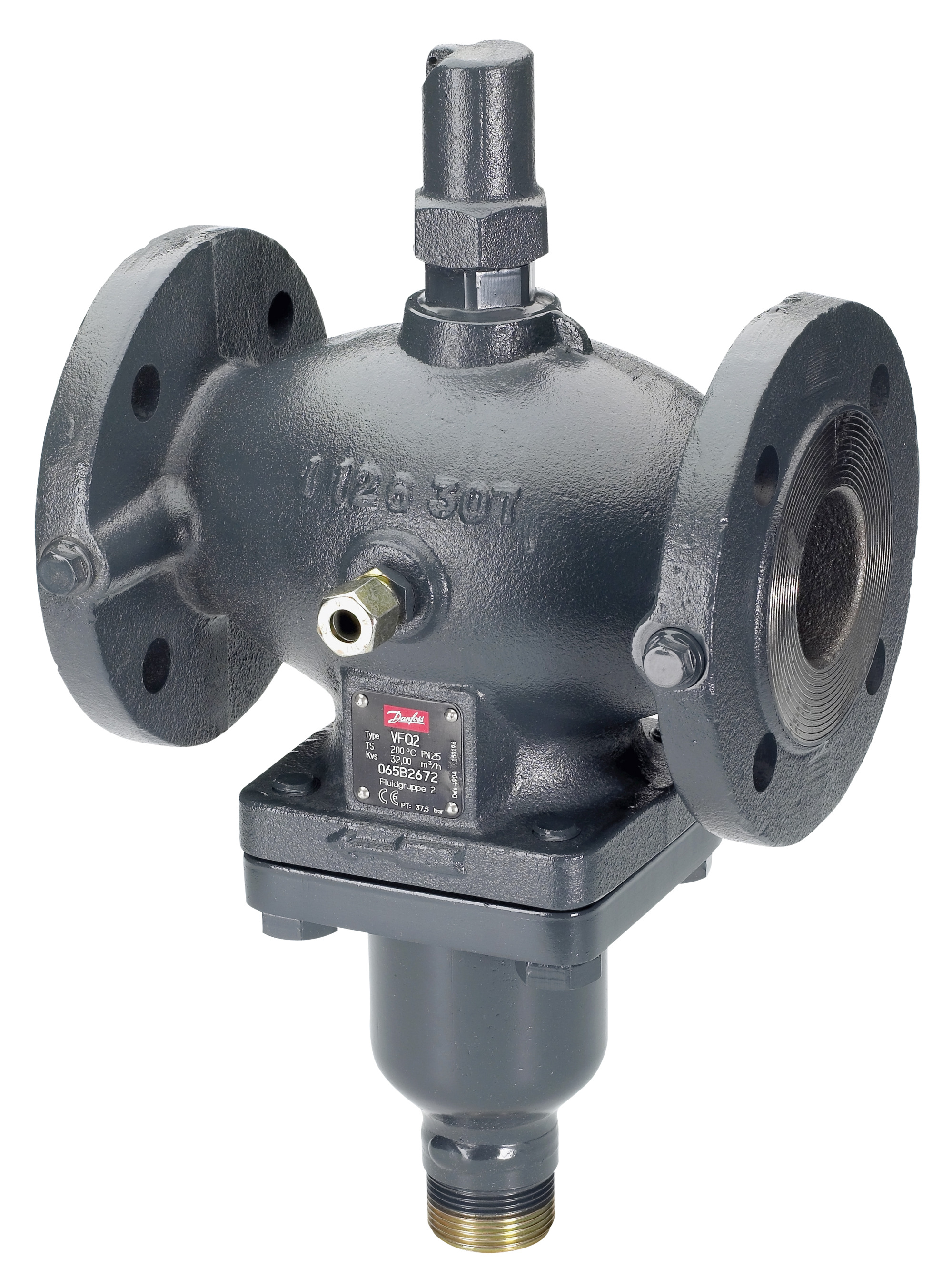 Danfoss Клапан VFQ 2 Кл. рег. универс. VFQ2 PN25 20/6,3 фл. 065B2668  - Вид №10