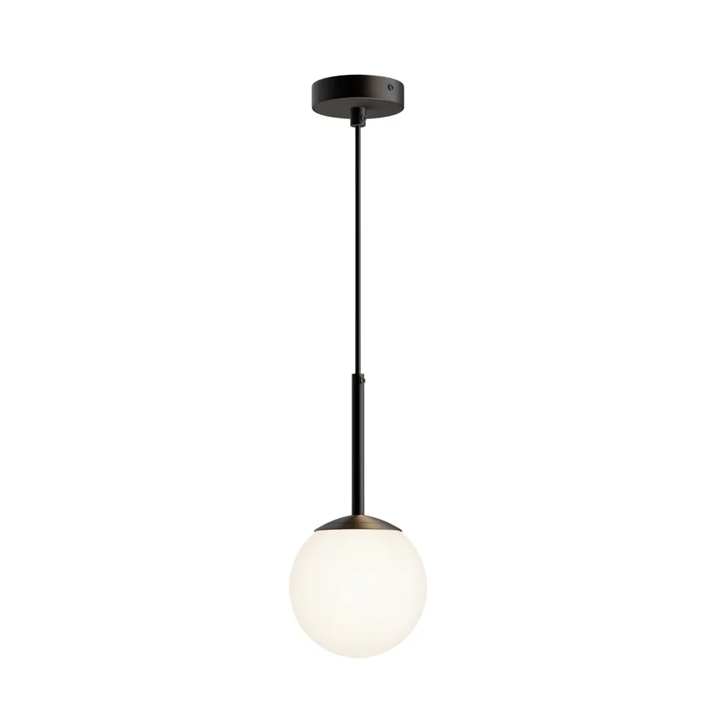 Светильник подвесной MOD321PL-01B 1 лампа 3 м² цвет бело-черный Maytoni STLM-2091210