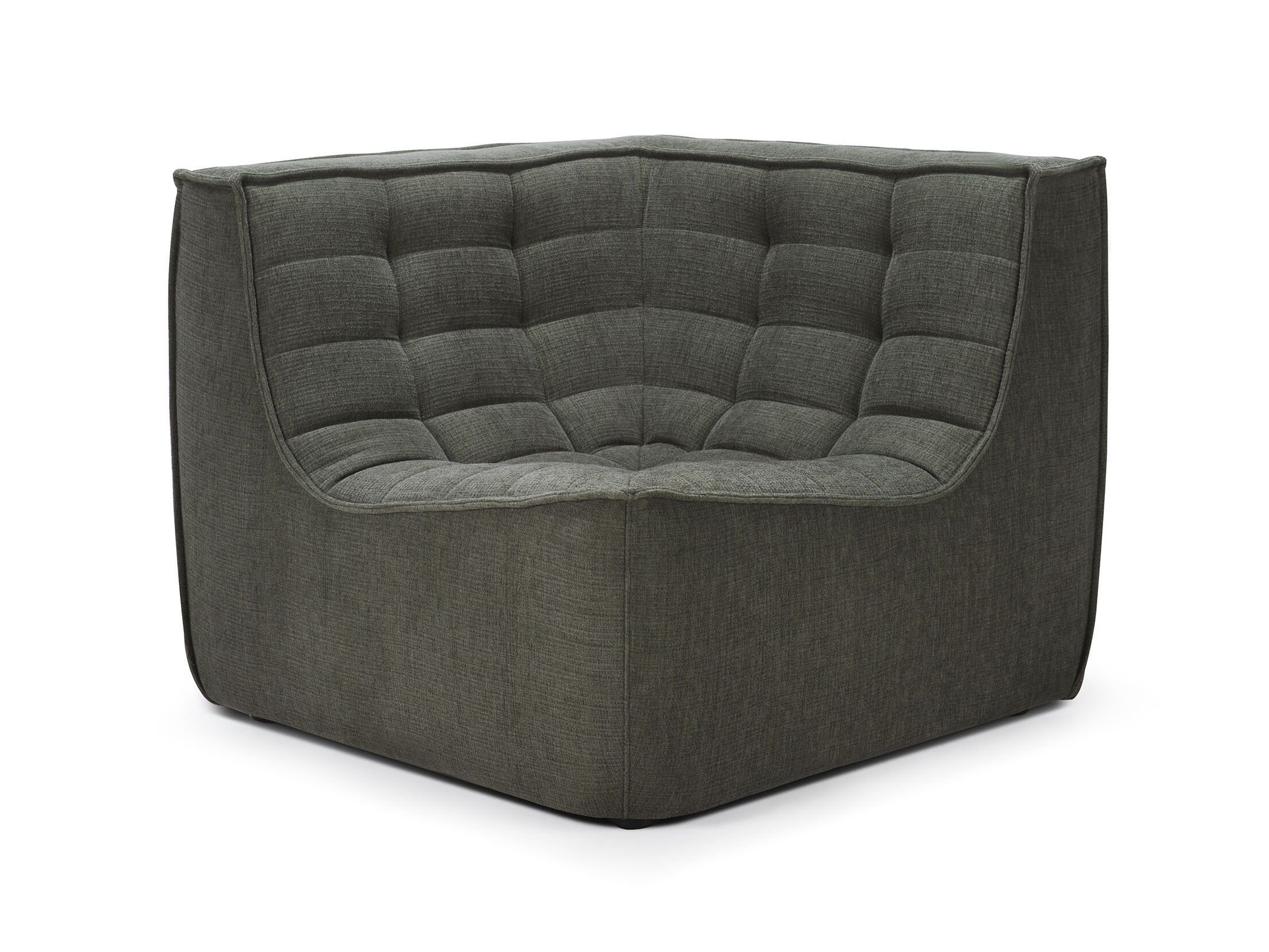 Угловое кресло из переработанного материала Ethnicraft N701 ARCH-00133628