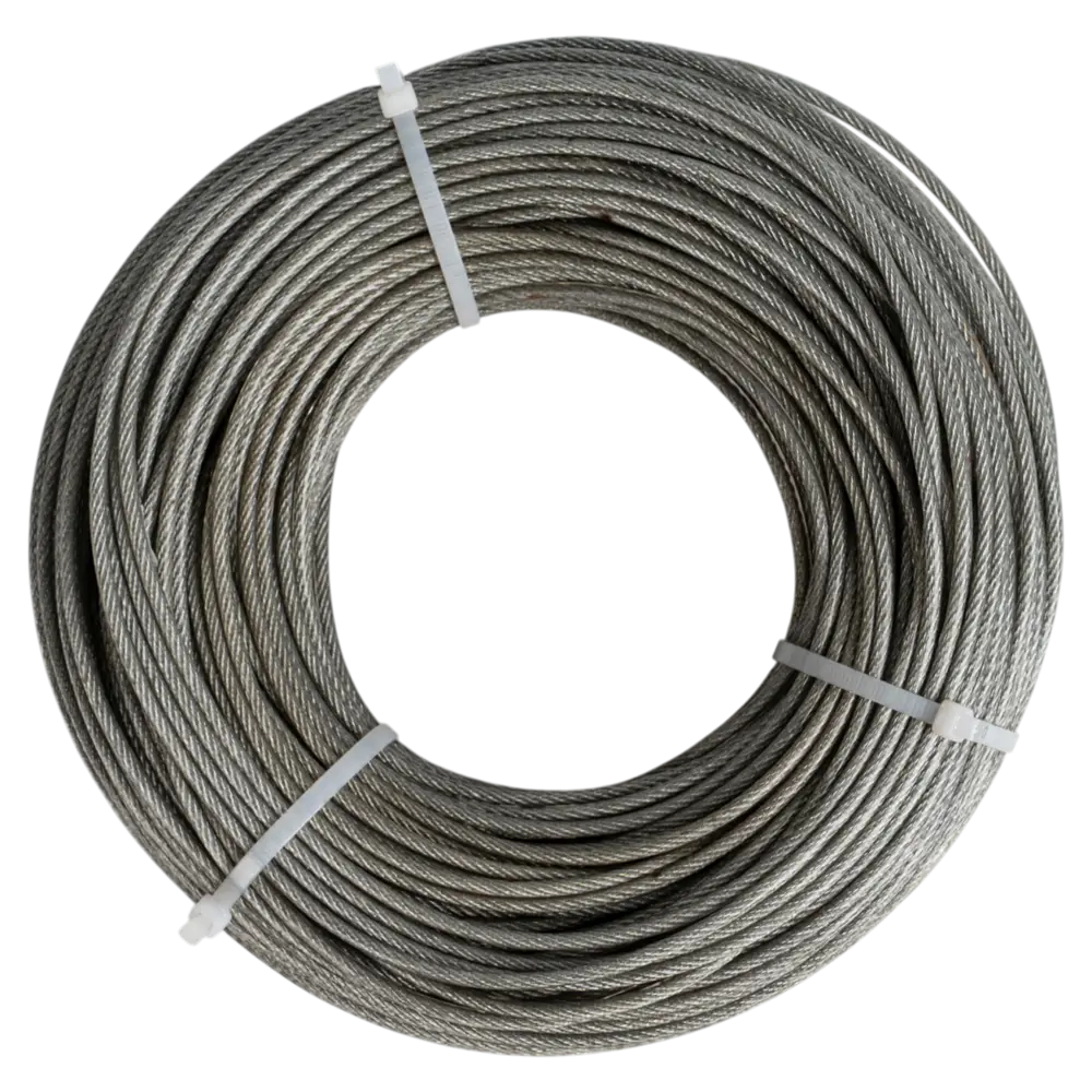 Стальной трос Tech-Krep оцинкованный 2 мм 100 м для грузоподъемных работ 89391052 STLM-1575161 - Вид №2