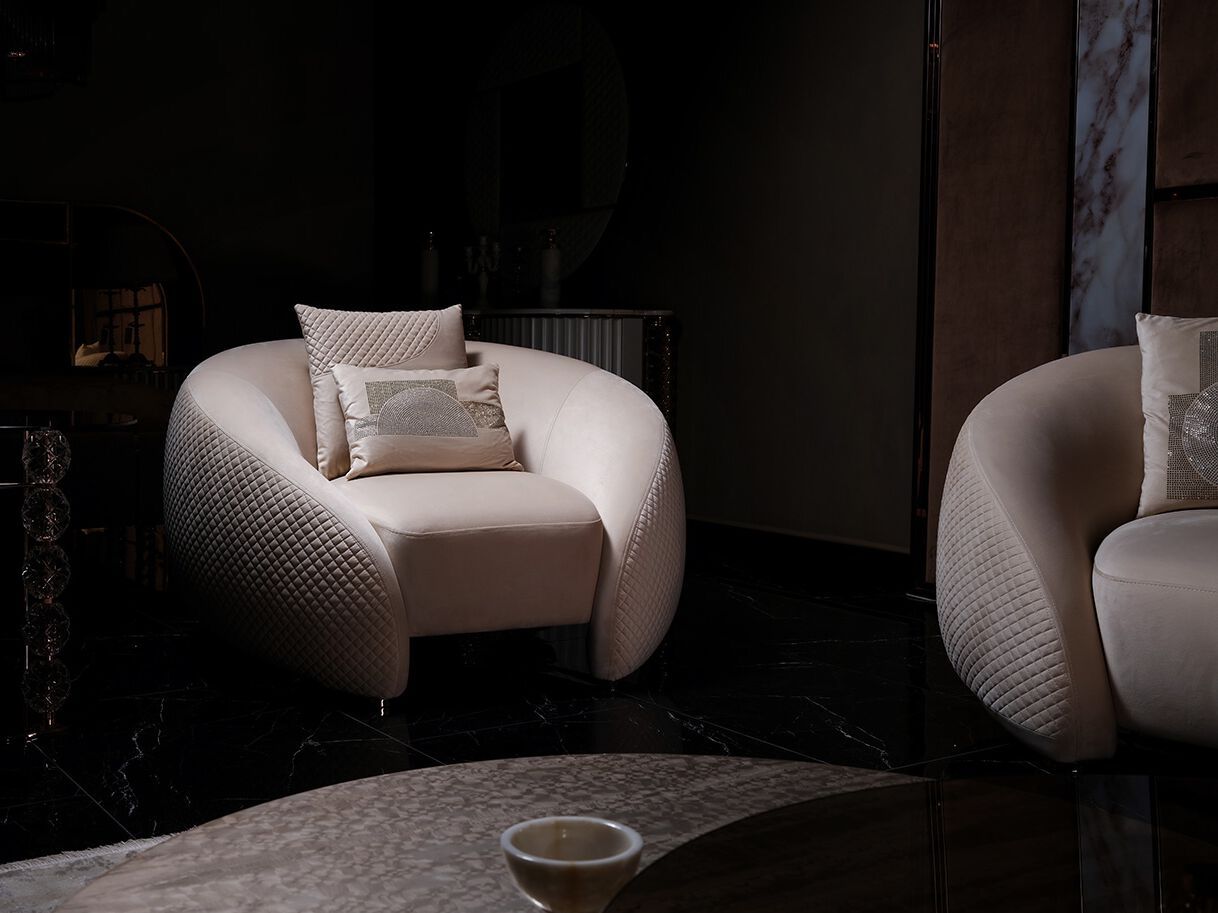 Тканевое кресло с подлокотниками Zebrano Phaselis ARCH-00048048 - Вид №3