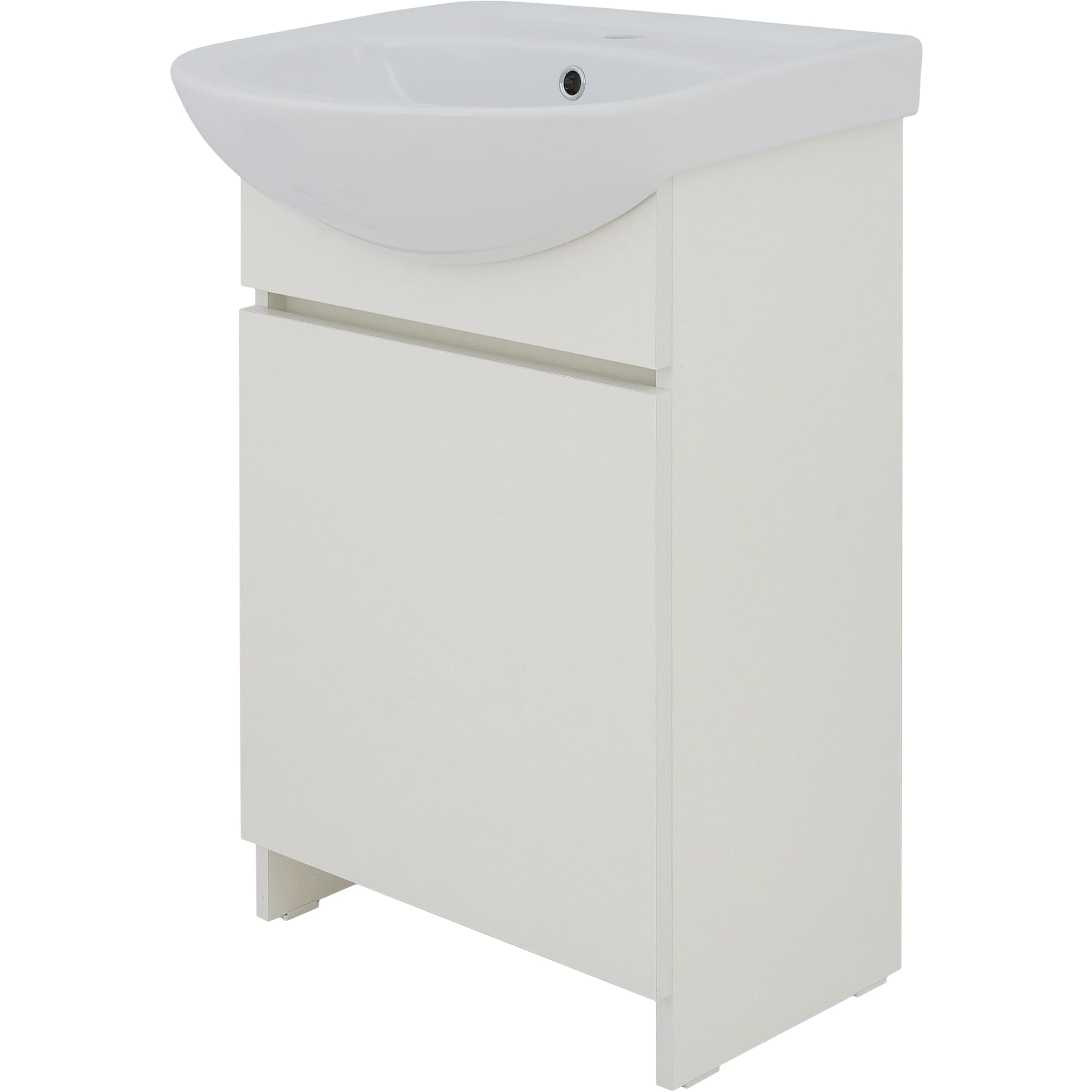 81969576 Тумба под раковину напольная , 50 см, цвет белый Т 50 Santreyd  - Вид №1