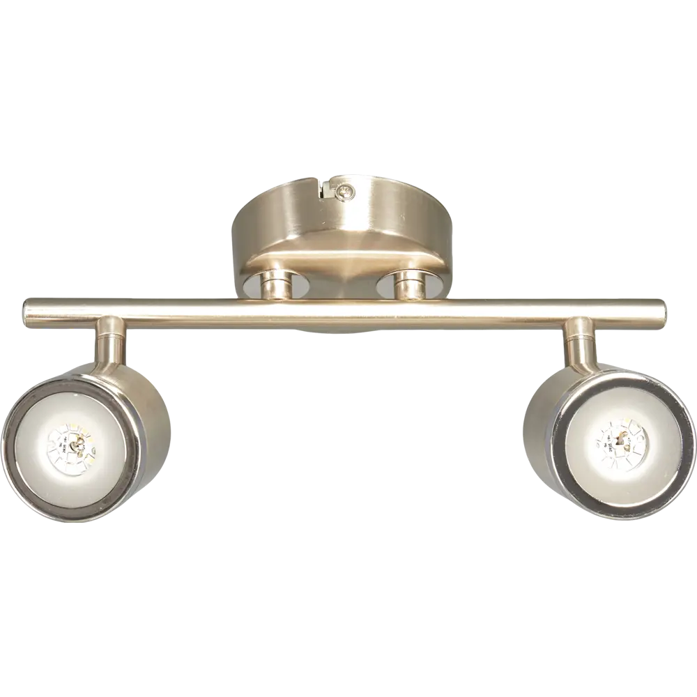Спот светодиодный Globo 56958, 2x5 Вт, цвет матовый никель STLM-2002675