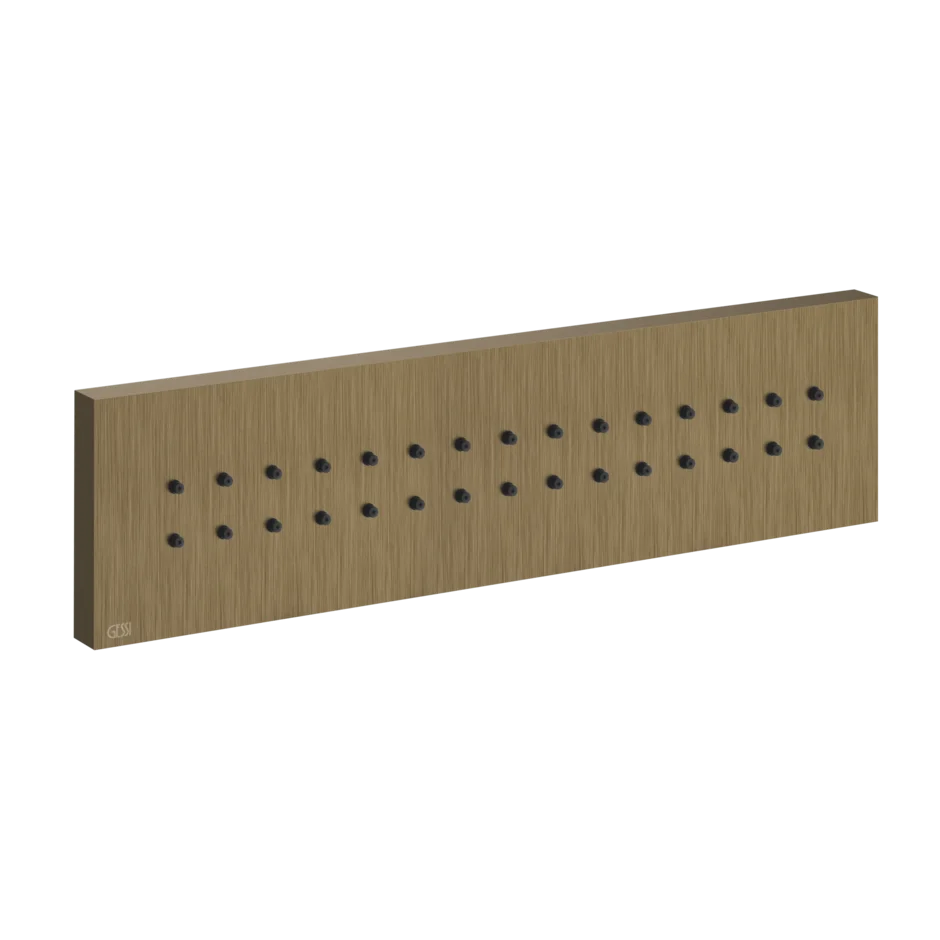 Корпус реактивного двигателя 32975 713 Gessi Inverso СТАРИННАЯ ЛАТУНЬ 32975713