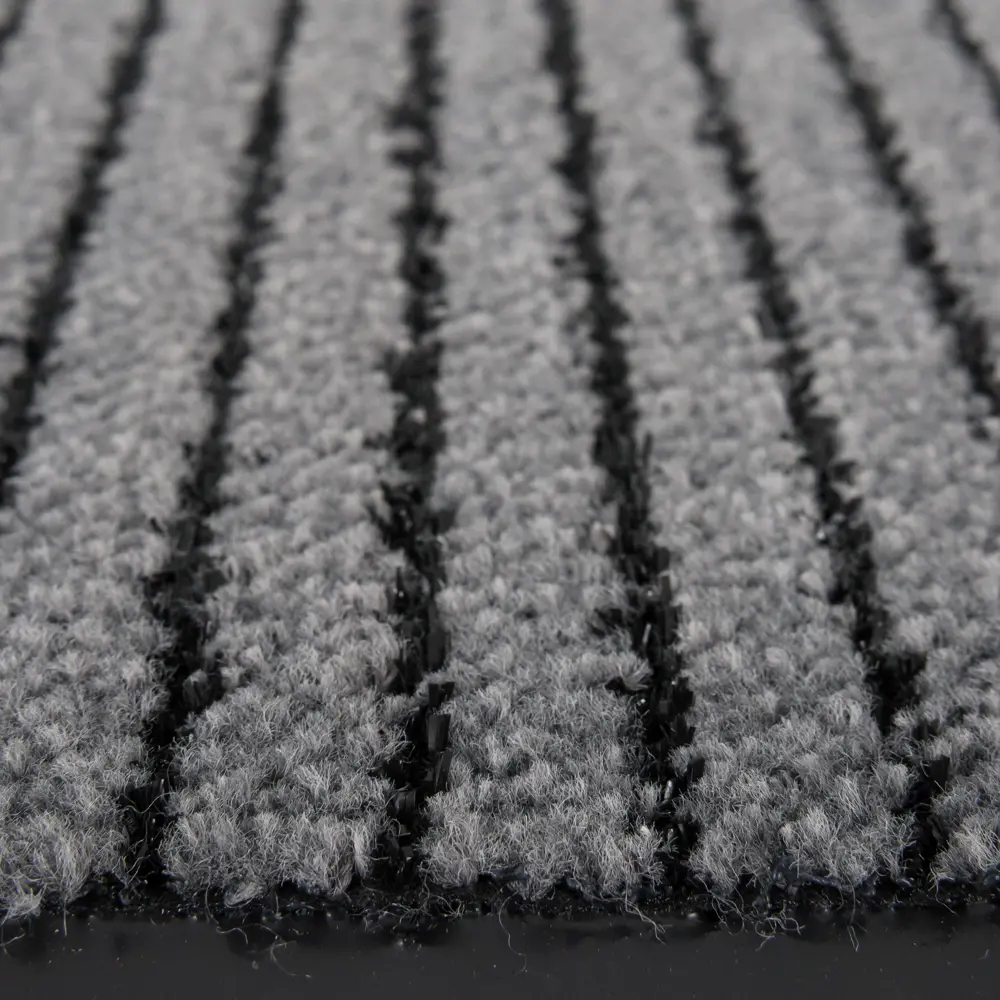 Коврик «Clean Stripe», 60x90 см, ПВХ/полипропилен, цвет серый REMILING STLM-2205096 - Вид №2