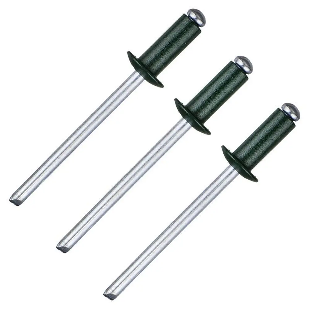 Заклёпка Matrix RAL6005 4х10 мм цвет тёмно-зелёный 50 шт STLM-2152677