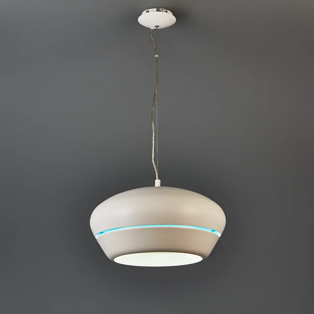 Светильник подвесной Eglo Fosalba под лампу 3 м² цвет белый STLM-2184079 - Вид №2