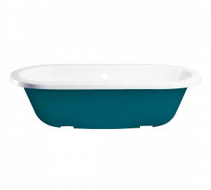 Gentry Home Bexley Cast iron bathtubs with feet Ral 5009 GH100272
