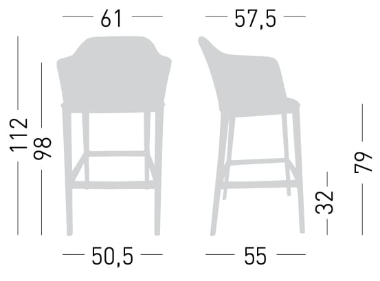 Мягкий стул с подлокотниками GABER Manaa ARCH-00017606 - Вид №3