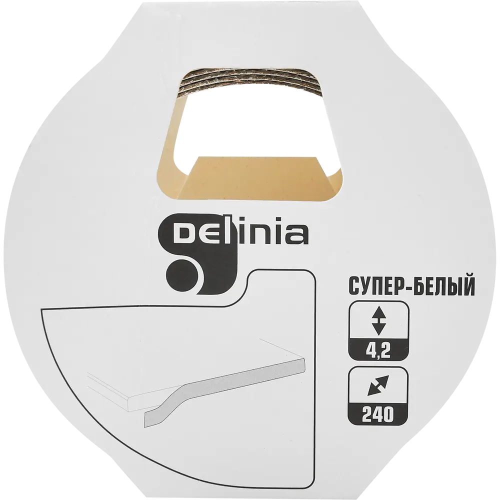 Кромка Delinia для столешницы с самоклеящейся основой 240x4.2 см 85682988 STLM-0065151 - Вид №1