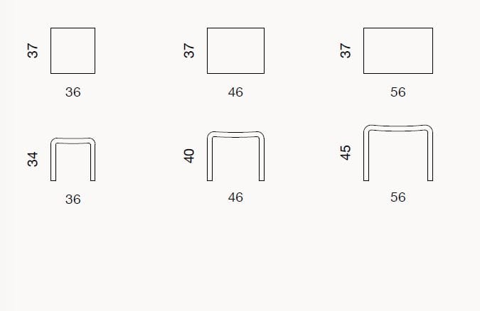 Мраморный табурет Kreoo STARS ARCH-00031934 - Вид №4