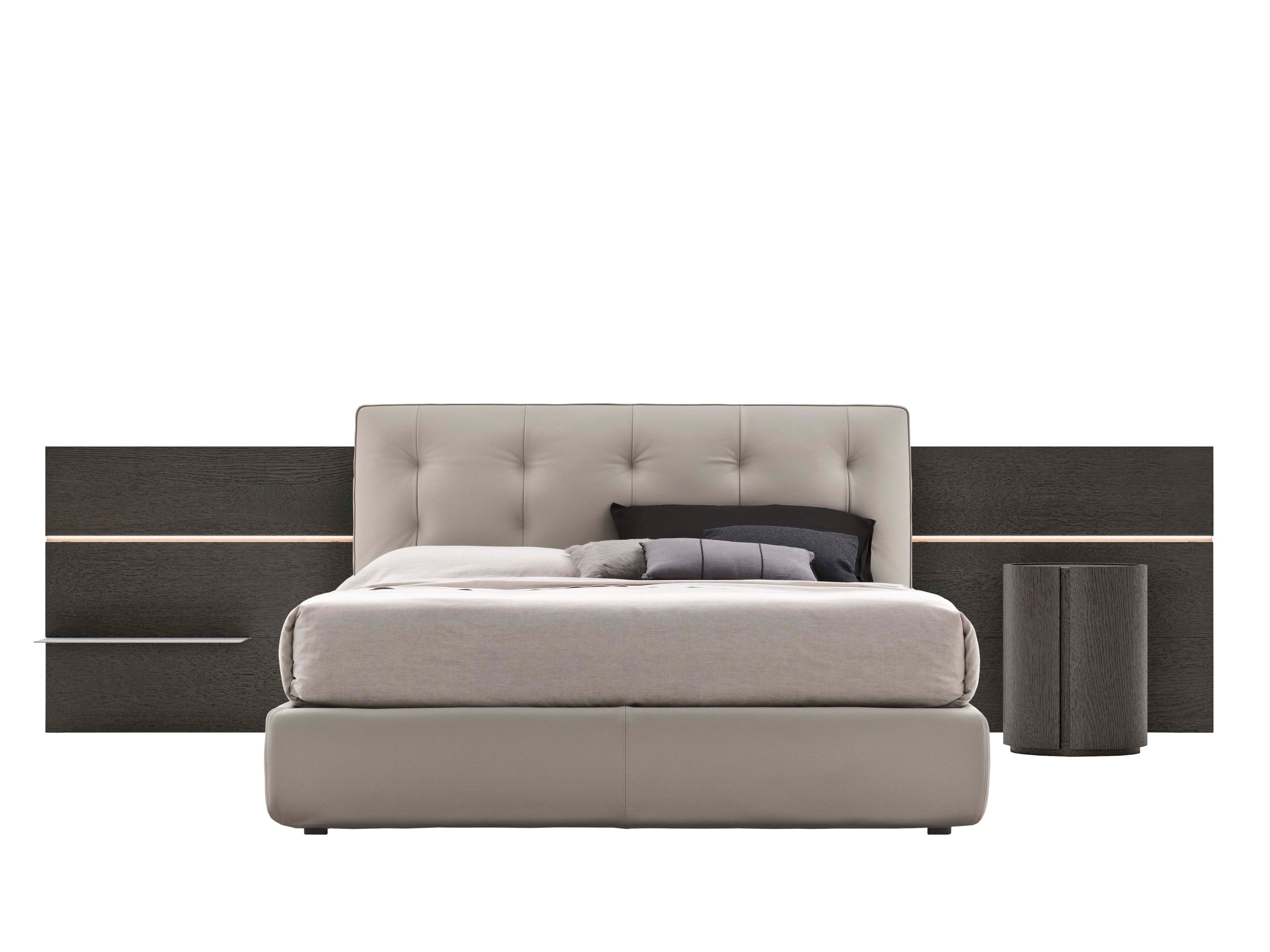 Высокое изголовье для двуспальной кровати со встроенными тумбочками Alf DaFrè SUITE SYSTEM 2 ARCH-00143538 - Вид №30