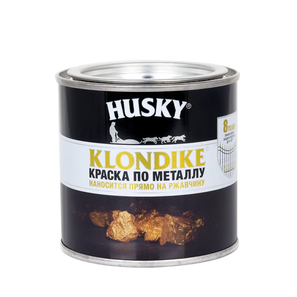 Краска по металлу Husky Klondike глянцевая цвет бордовый 0.25 л RAL 3003 STLM-2129849 - Вид №1