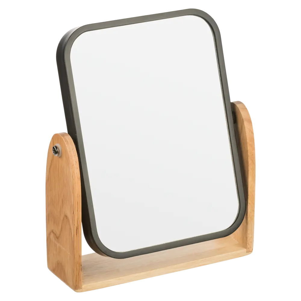 Зеркало косметическое Sensea Scandi настольное увеличительное, цвет черный Без серии STLM-2139321 - Вид №1