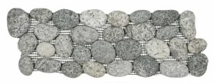 Мозаика из гальки Lux4home PEBBLE BORDES Камни из гальки Pebble borders Sumba Speckle
