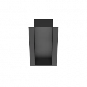 Gessi Линейный профиль с подготовкой под 3 модуля освещения L 600 (Полезная площадь 168X568мм) HYBRID 61095