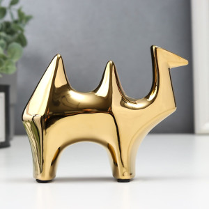 Сувенир "Золотой верблюд" 11,2х4х13,7 см SIMALAND