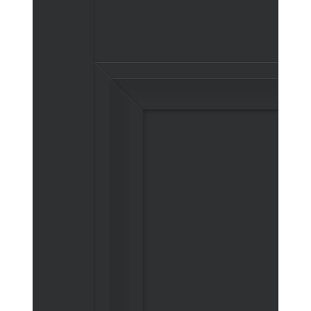 Дверь межкомнатная глухая Нобиле 70x200 см Hardflex цвет антрацит с замком МАРИО РИОЛИ STLM-2161070 - Вид №2