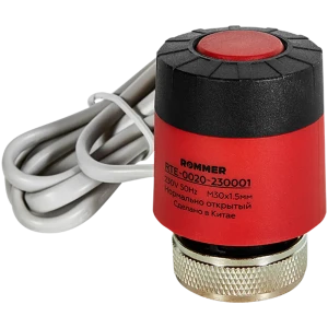 Сервопривод термоэлектрический ROMMER RTE-0010-230001 NC 230В 89395227