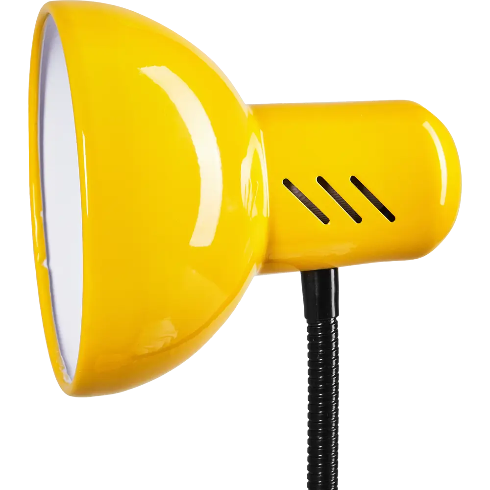 Рабочая лампа настольная Семь огней Эйр на прищепке 1 лампа Е27 цвет жёлтый STLM-2155991 - Вид №3