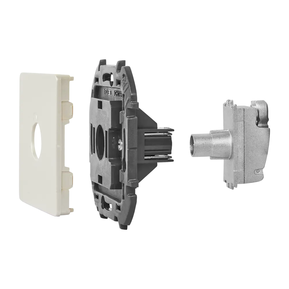 LEXMAN Lilian - Телевизионная розетка для скрытого монтажа в жемчужном цвете 86761383 STLM-1106038 - Вид №4