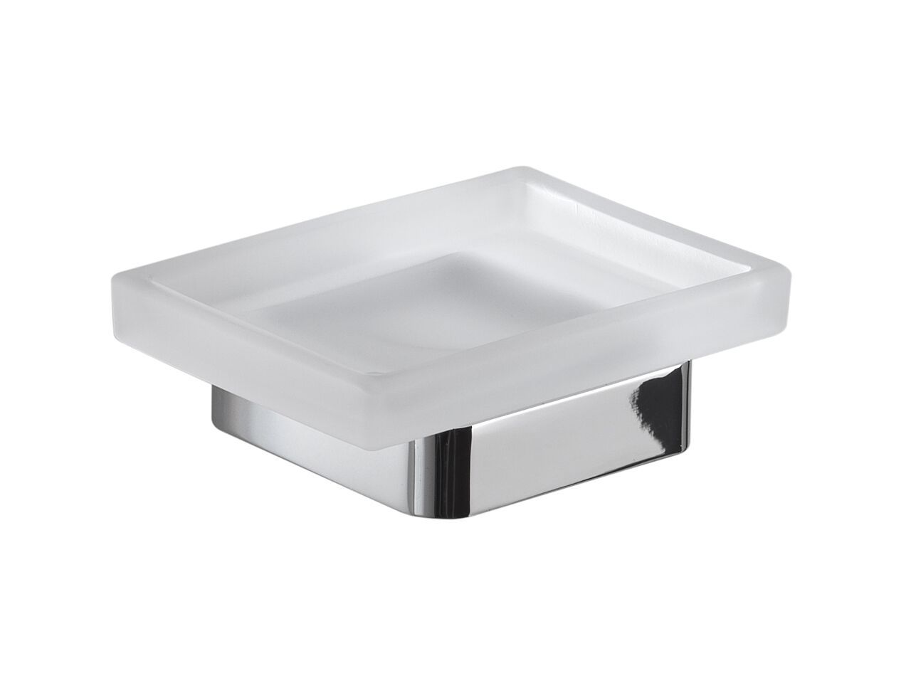 Атласная стеклянная настенная мыльница GEDY Самоа ARCH-00037414 - Вид №1