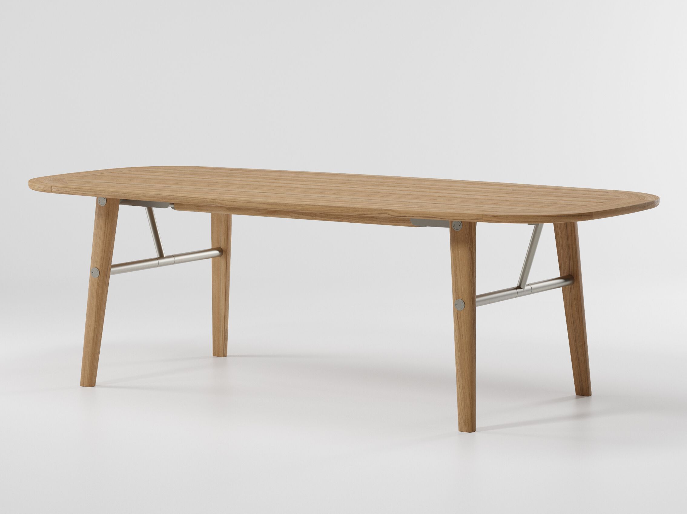 Складной садовый стол из тикового дерева Kettal Eolias ARCH-00033268