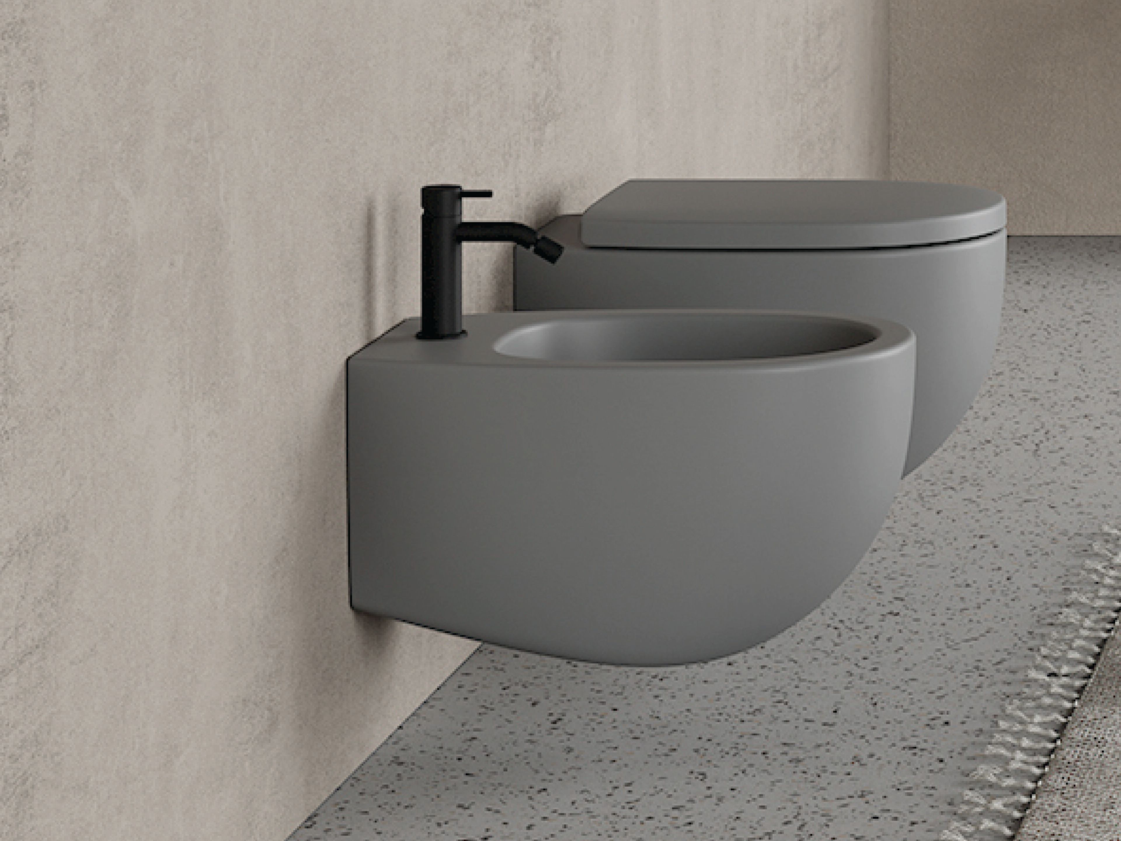 Керамическое подвесное биде Nic Milk ARCH-00094657