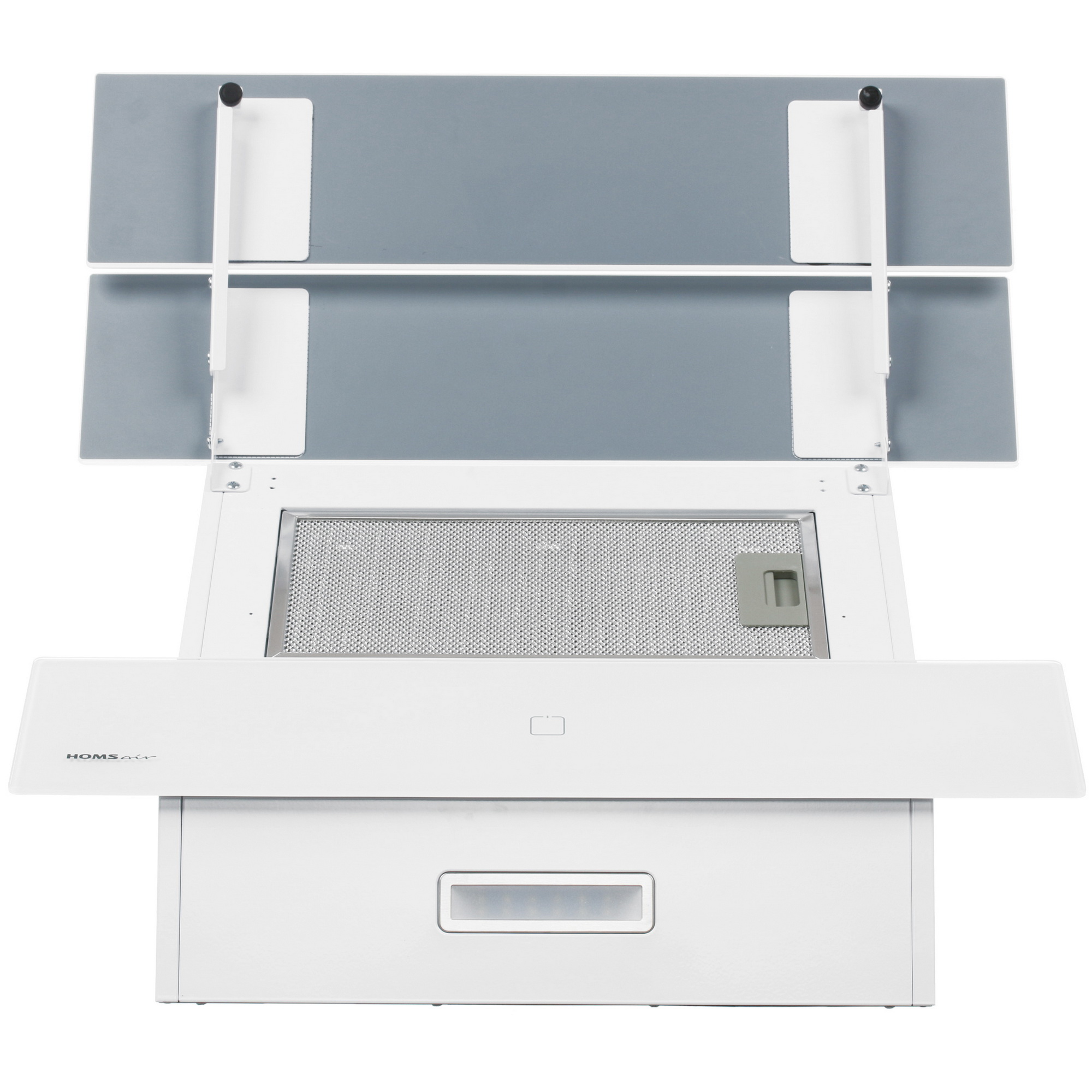 8160098 Вытяжка наклонная HOMSair VERTICAL 60 белый/белый STDN-0132093 - Вид №7