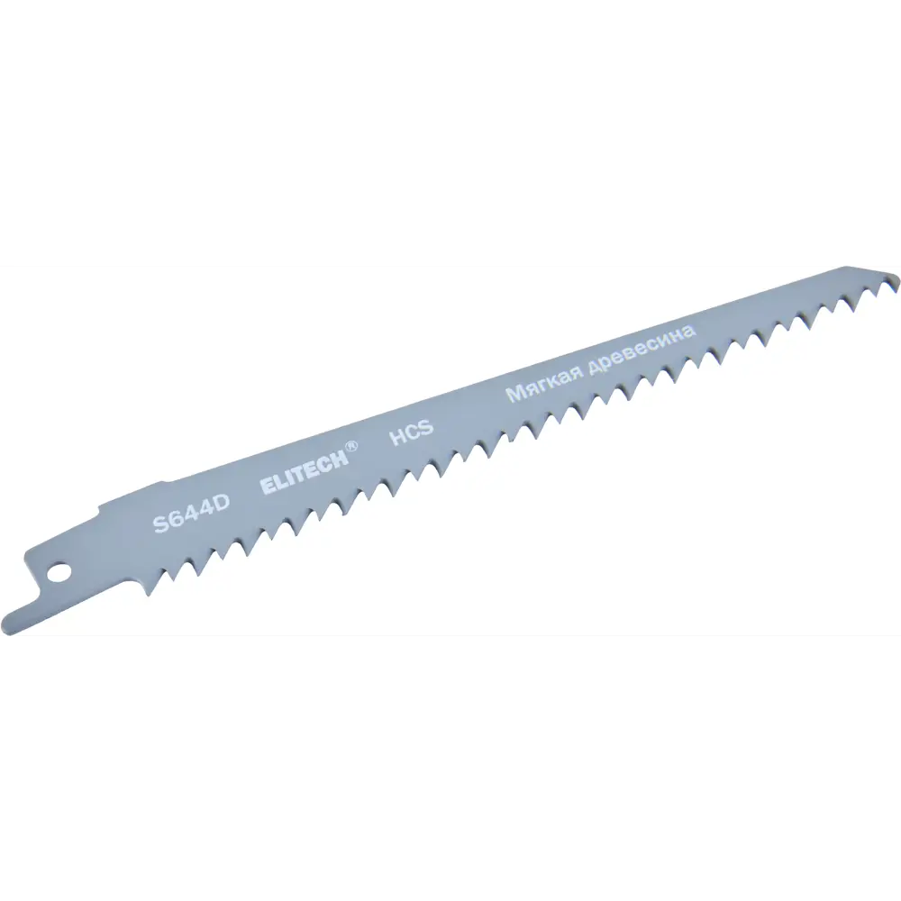 Elitech: Полотна для сабельной пилы по дереву 130 мм (2 шт) 89416488 STLM-1574617