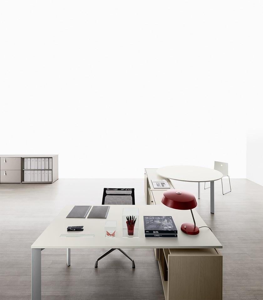 Citterio Круглый алюминиевый стол для переговоров Shard sun-id-1443895 - Вид №1