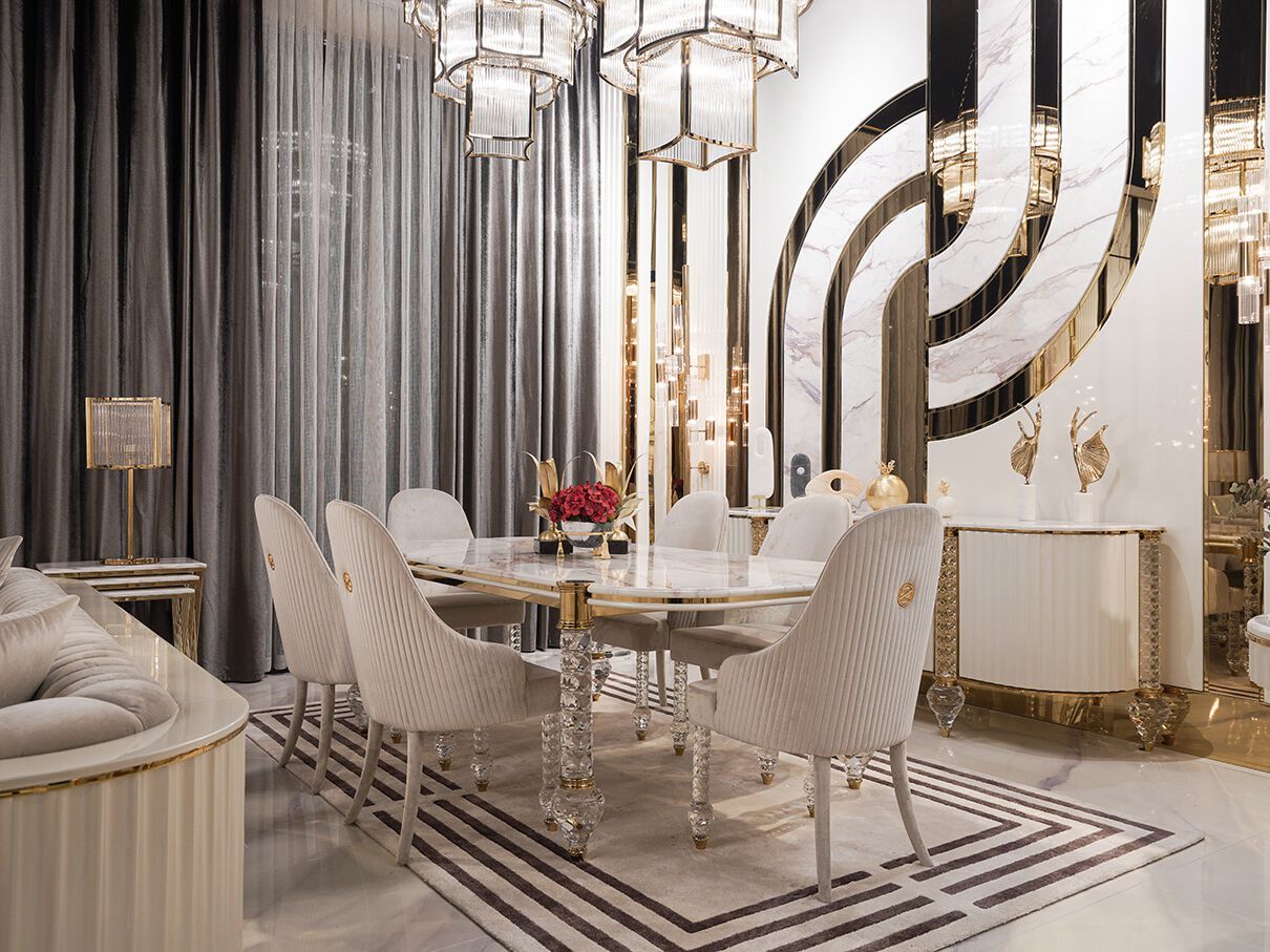 Мягкий стул из ткани Zebrano Velovis ARCH-00019139 - Вид №4