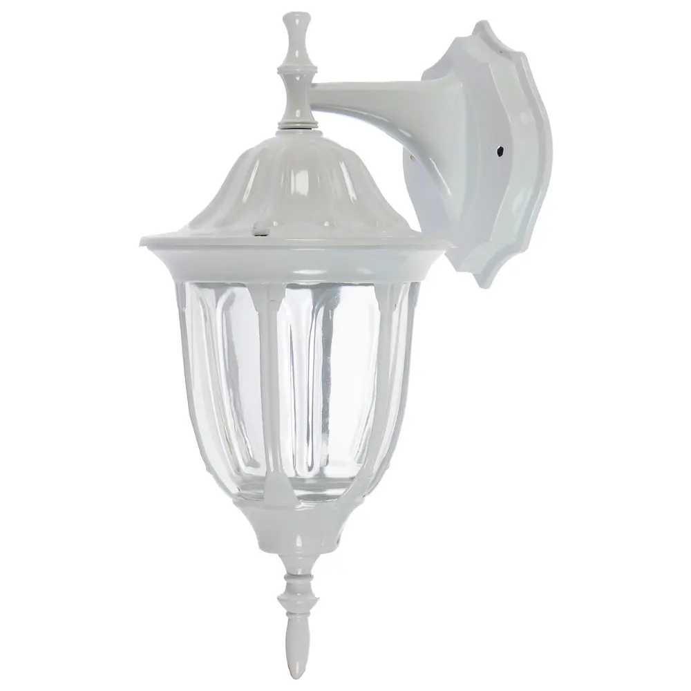 Светильник уличный настенный вниз Time 1xE27х60 Вт цвет белый 4502 CAMELION STLM-2029181 - Вид №1