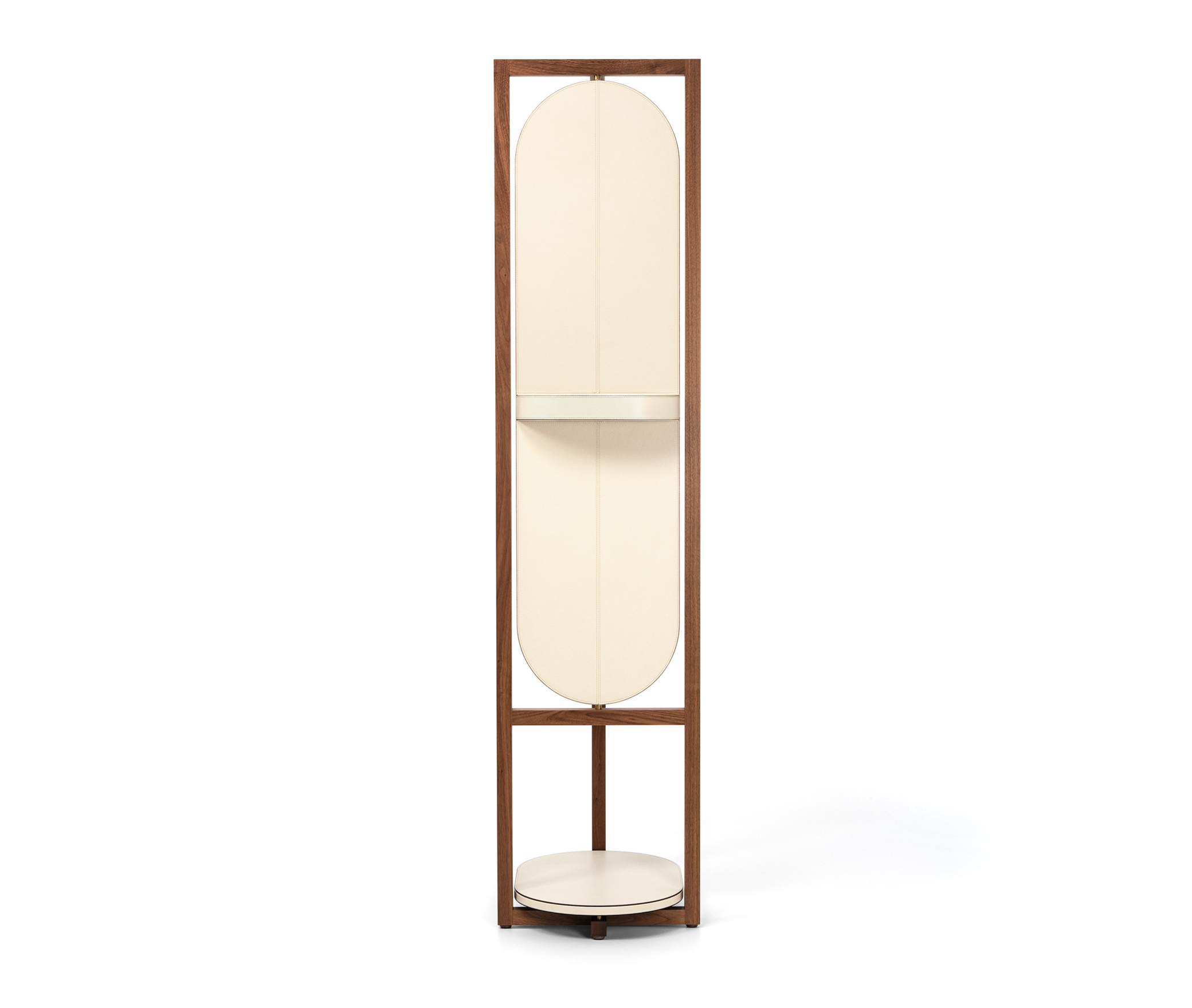 Елена Валет Тумба - 40X57XH170 см / зернистая кожа_earth Pinetti 00.1790.029.049 - Вид №4