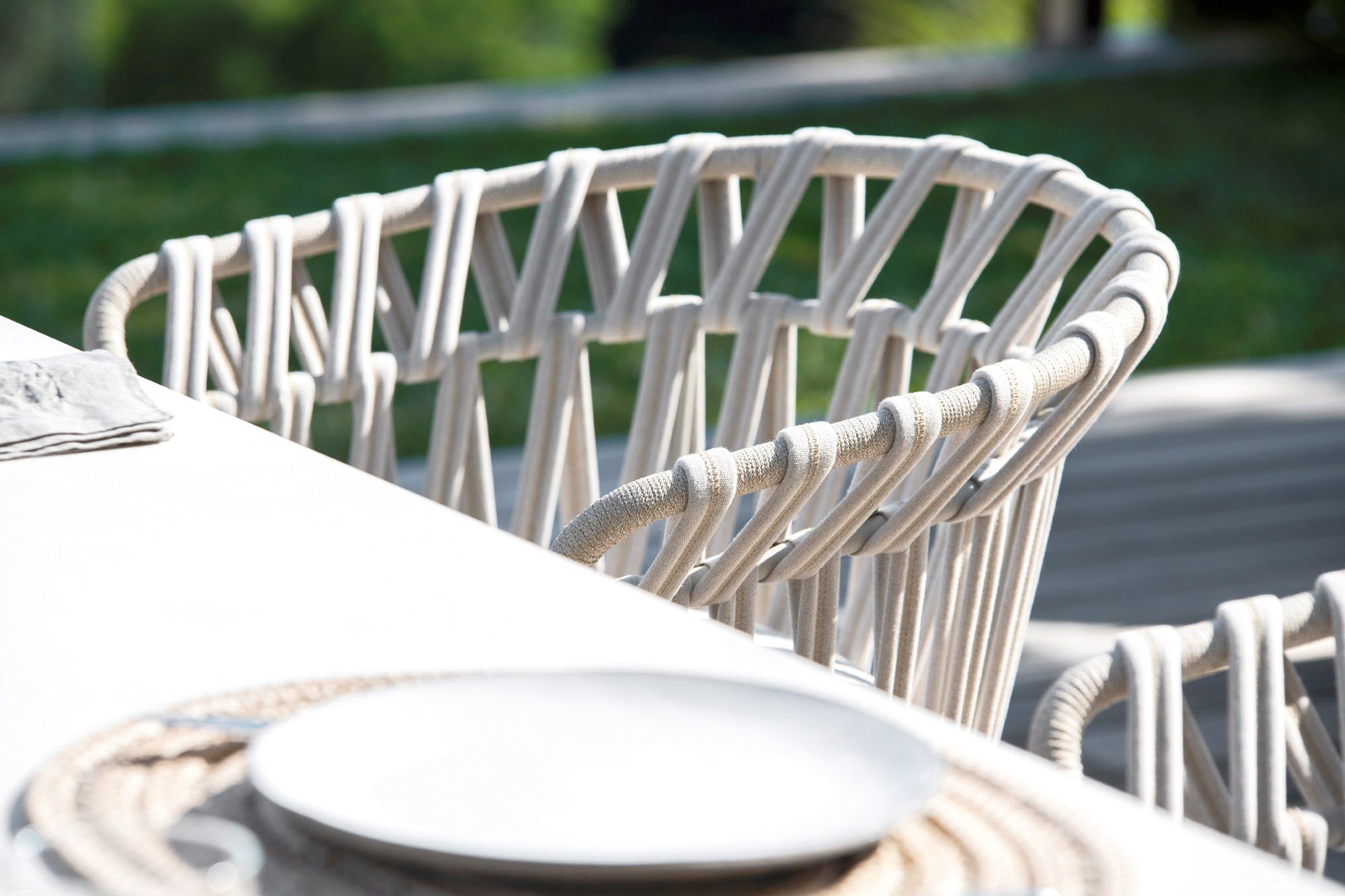 Алюминиевый стул с порошковым покрытием с подлокотниками Varaschin Emma Cross ARCH-00084415 - Вид №17