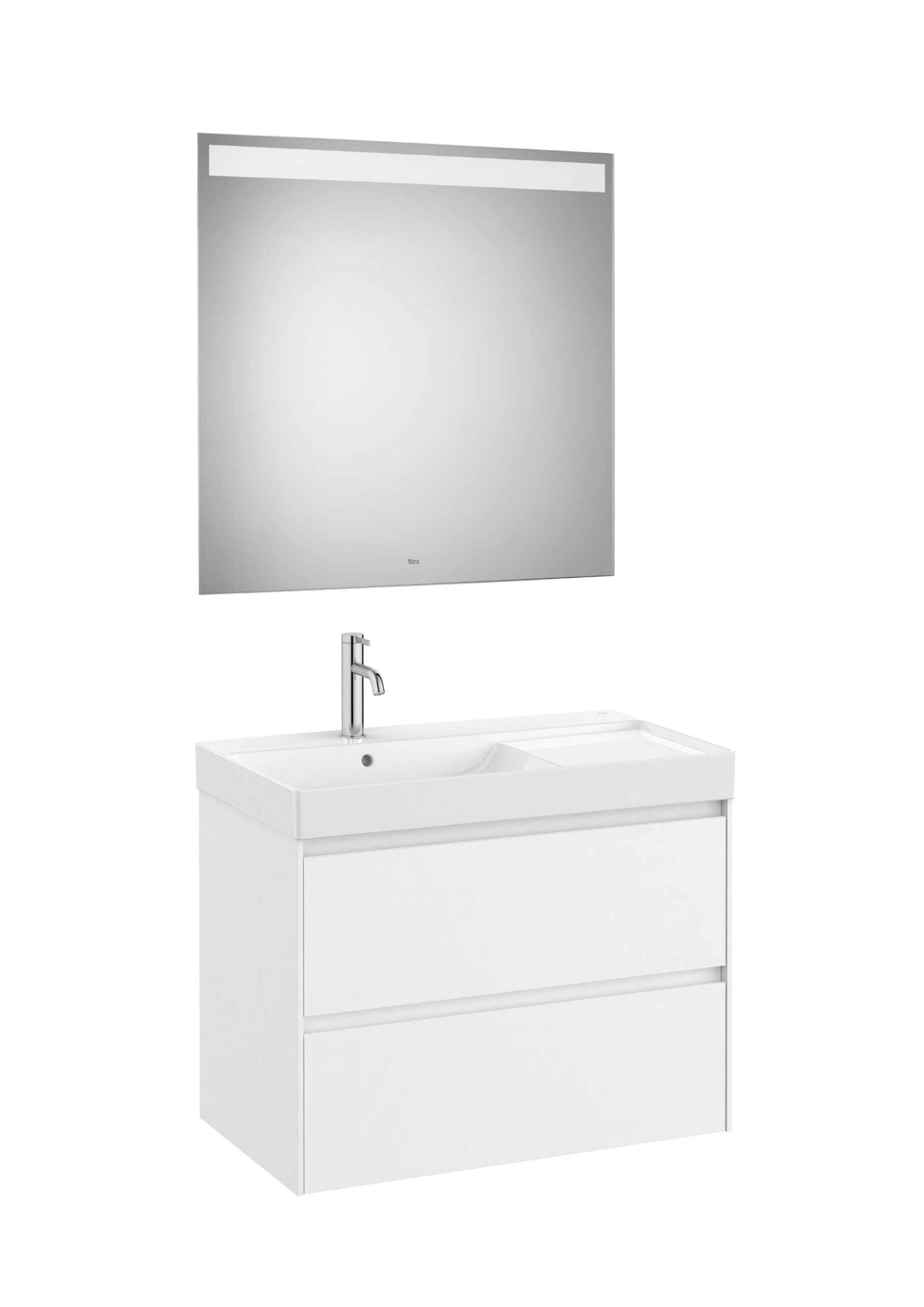 Деревянный одиночный умывальник с зеркалом Roca UNIK A8516 / A8517 ARCH-00015558 - Вид №16