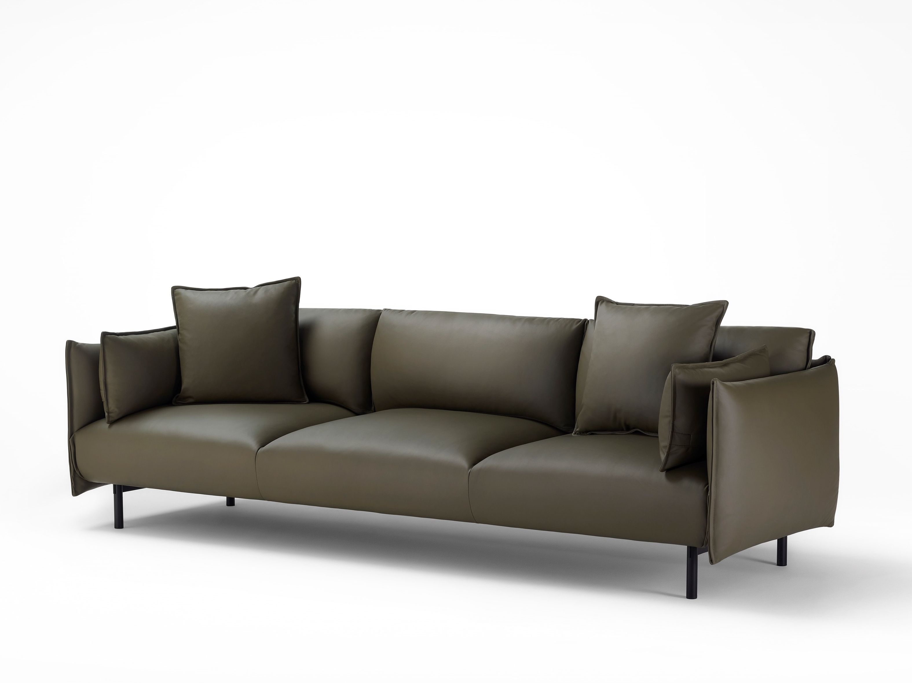 3-местный кожаный диван Ross Gardam Домашний очаг ARCH-00114973 - Вид №1