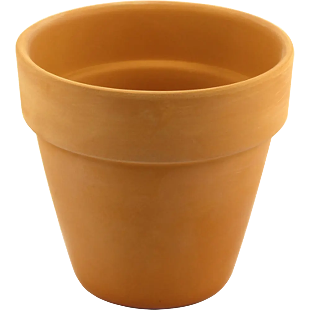 Santreyd — керамический горшок для цветов терракотовый 0.4 л 82794837 Стандарт STLM-0035943