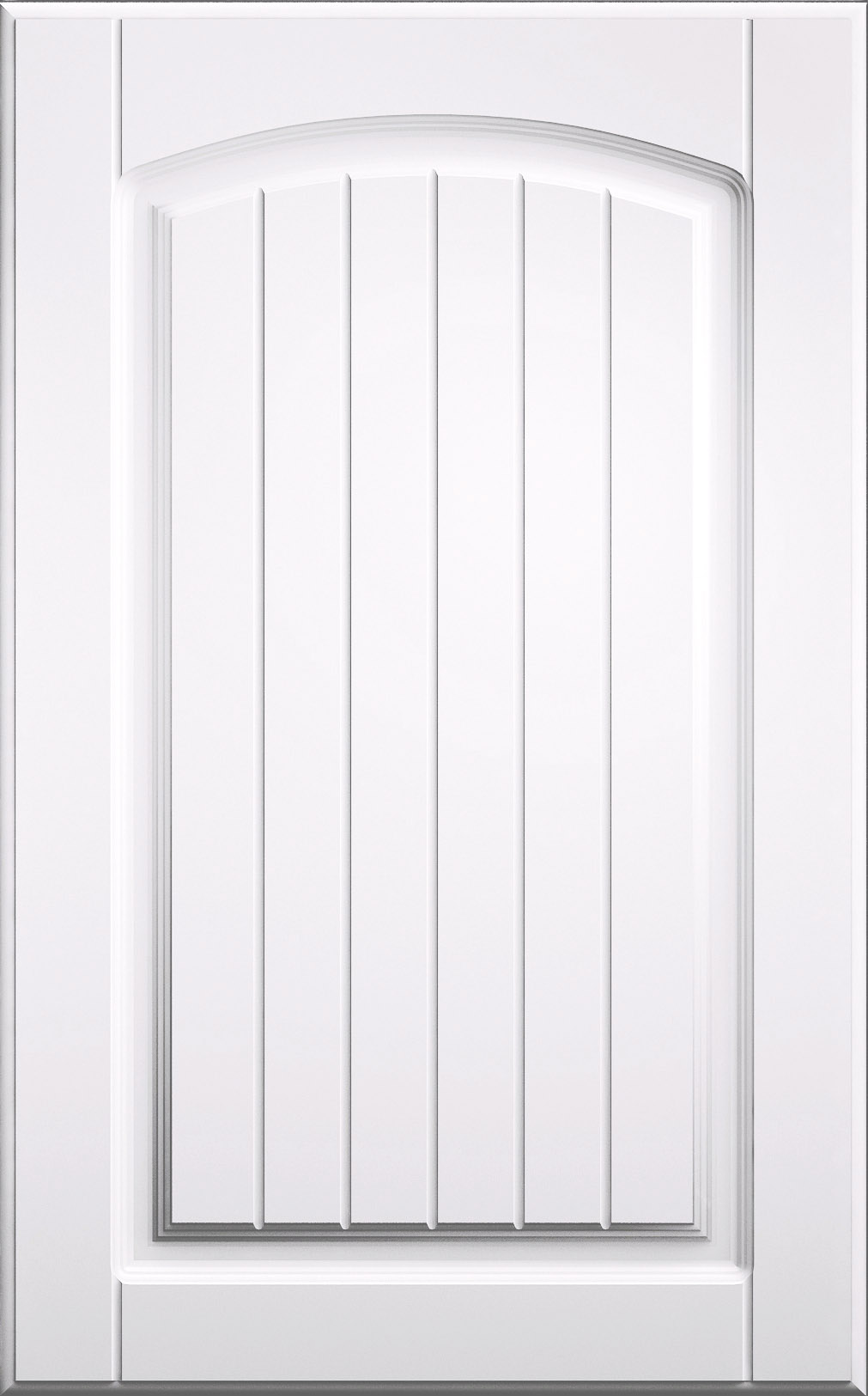 Фасады для кухни Кантри Фрезеровка «Арка сложная» Белая лилия №538 SIDAK SIST2670-48