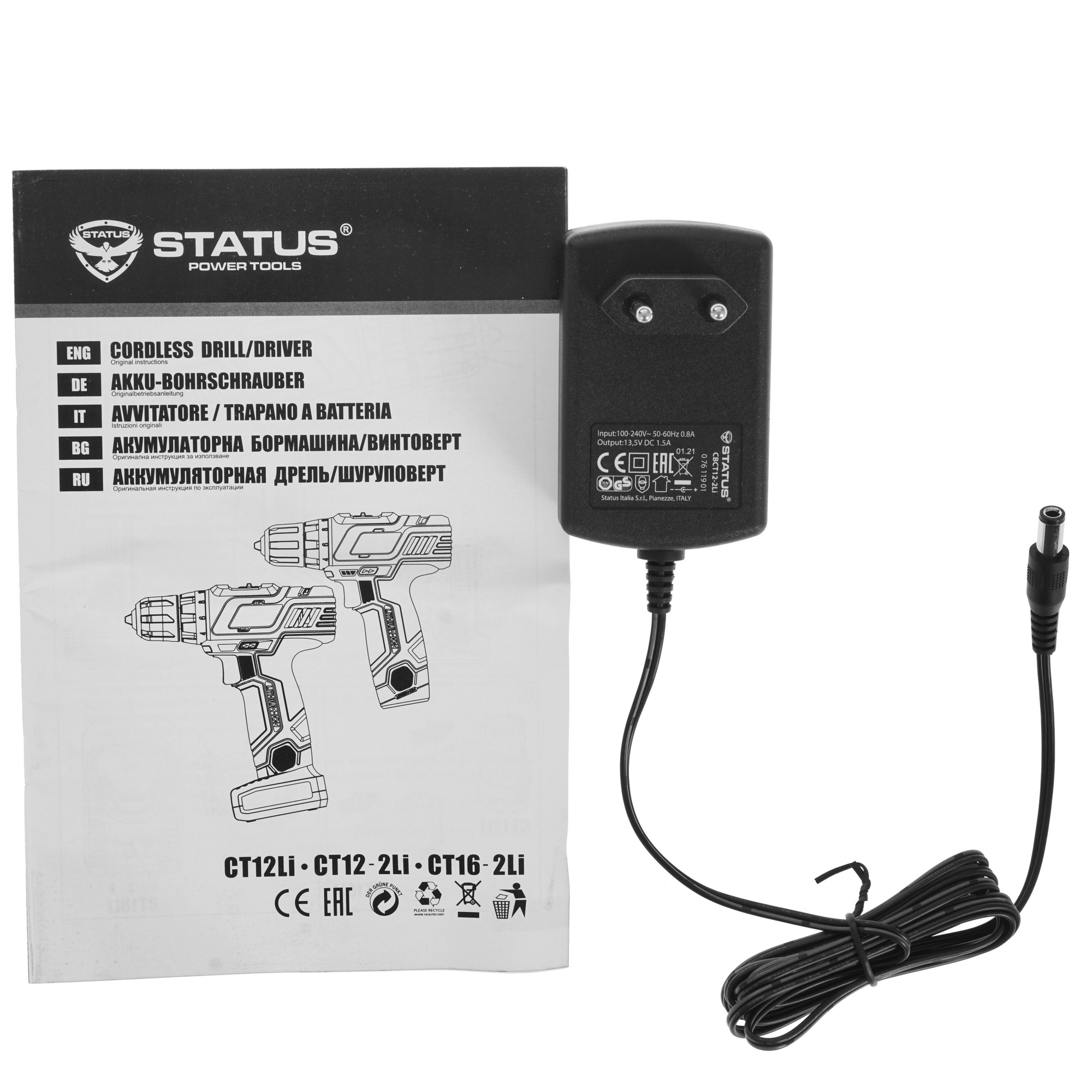 Дрель-шуруповерт STATUS CT12-2Li 9903571 STDN-0088467 - Вид №7