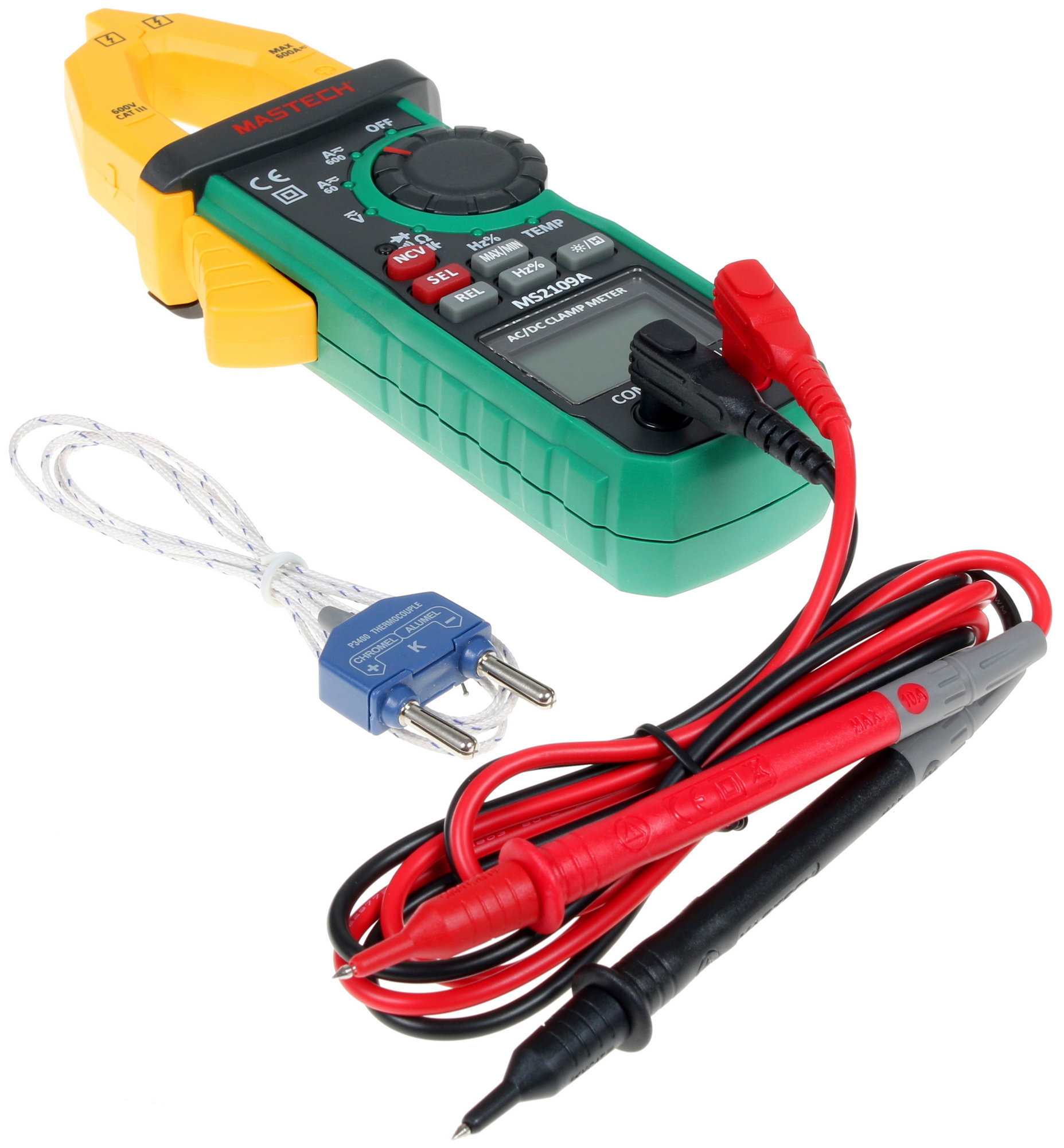 Клещи токоизмерительные Mastech MS2109A 1128046 STDN-0124280 - Вид №1