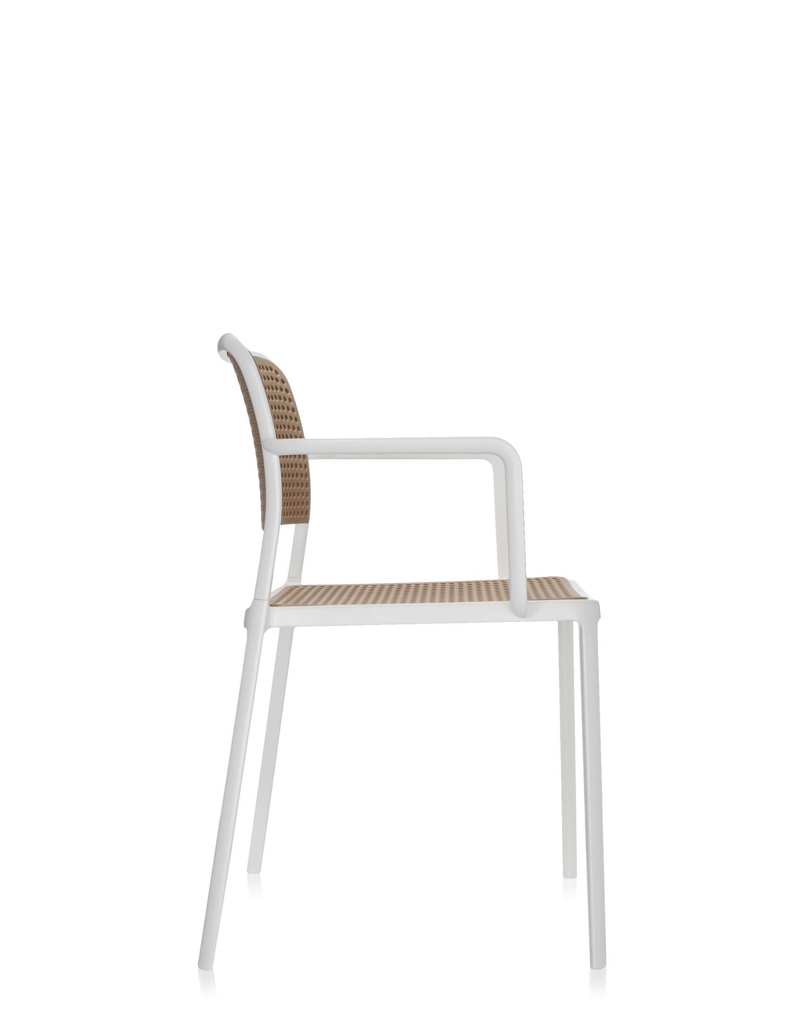 Алюминиевый штабелируемый стул с подлокотниками Kartell AUDREY ARCH-00131183 - Вид №4