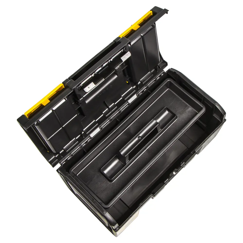 Ящик для инструмента Stanley 480х266х236 мм, пластик, чёрный/жёлтый STLM-2100876 - Вид №3