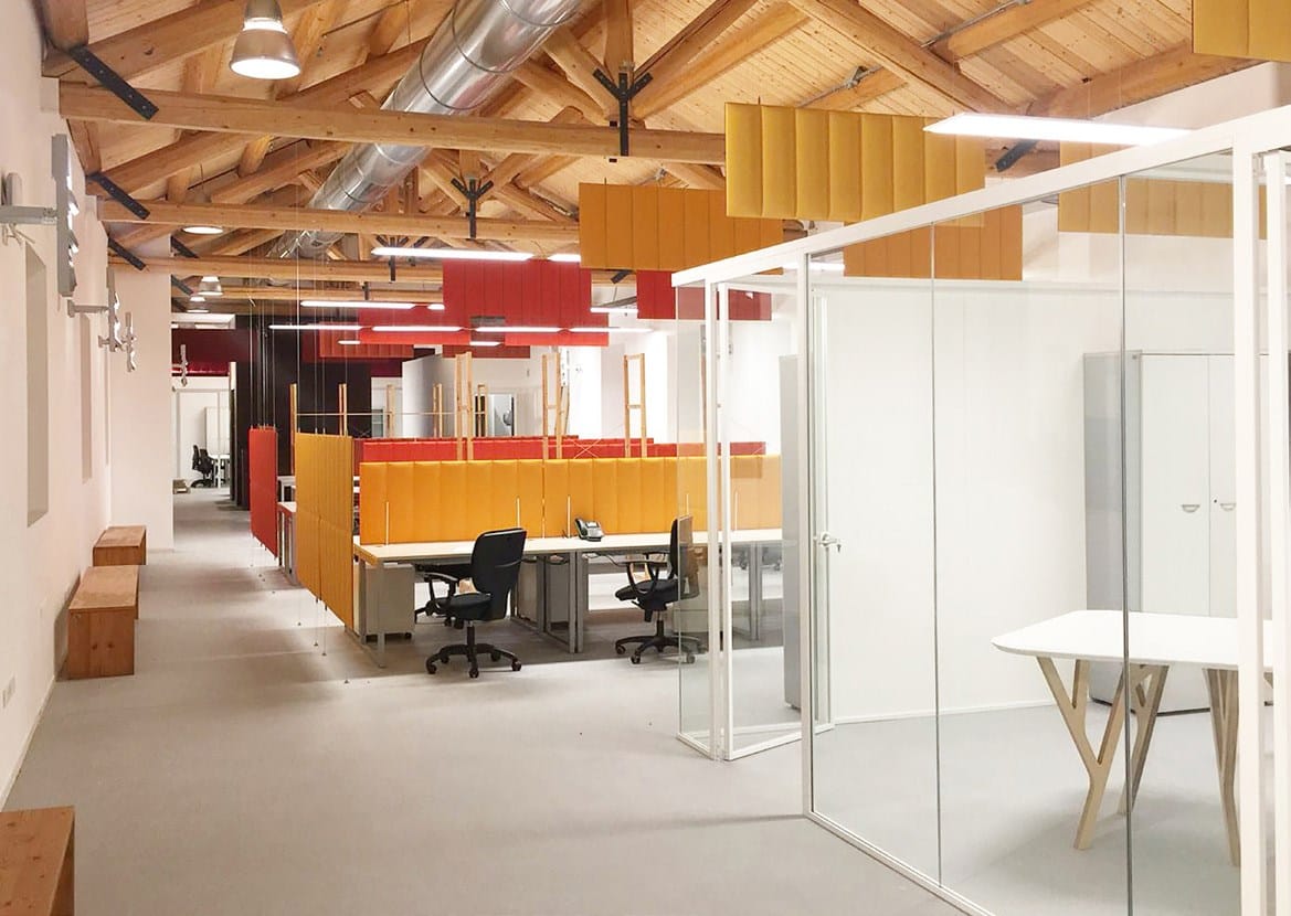 Панель перегородки из полиэфирного волокна Slalom ECOrange ARCH-00068427 - Вид №13