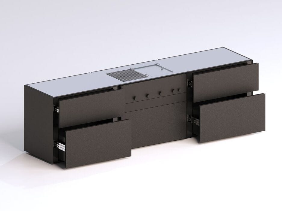 Модульная наружная кухонная система Steininger Rock Air ARCH-00113852 - Вид №9