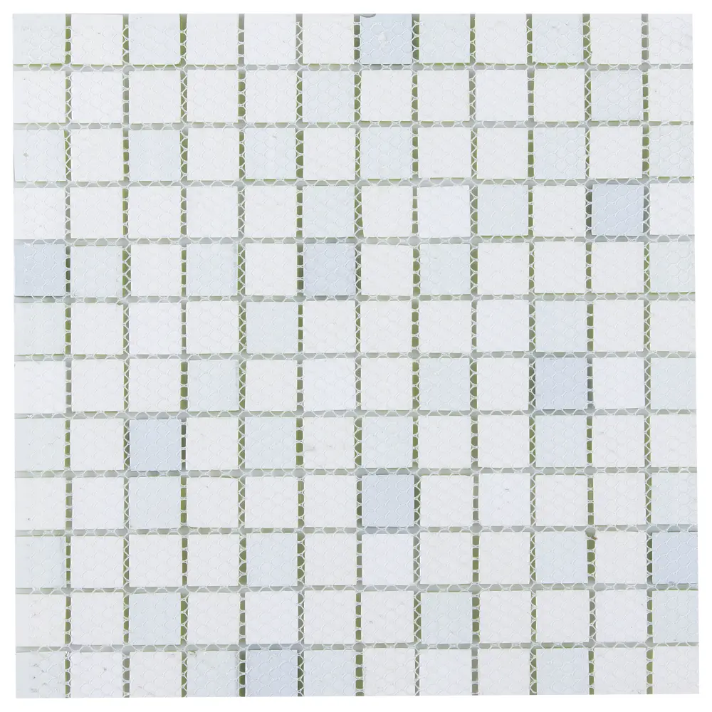 Мозаика Artens, 30х30 см, стекло, цвет белый STLM-2006299 - Вид №1