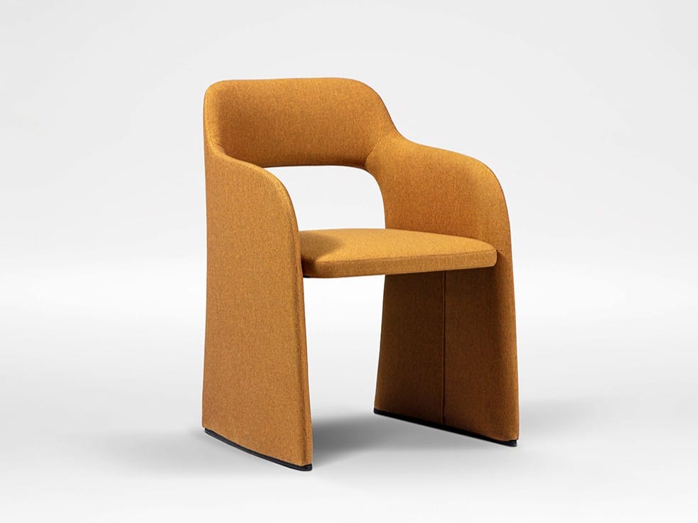 Стул с мягкой тканью CAMERICH ECHO ARCH-00001650