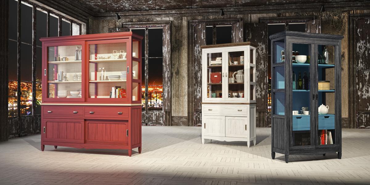 090633 Витрина с ящиком Grupo Seys Amberes Santreyd  - Вид №1