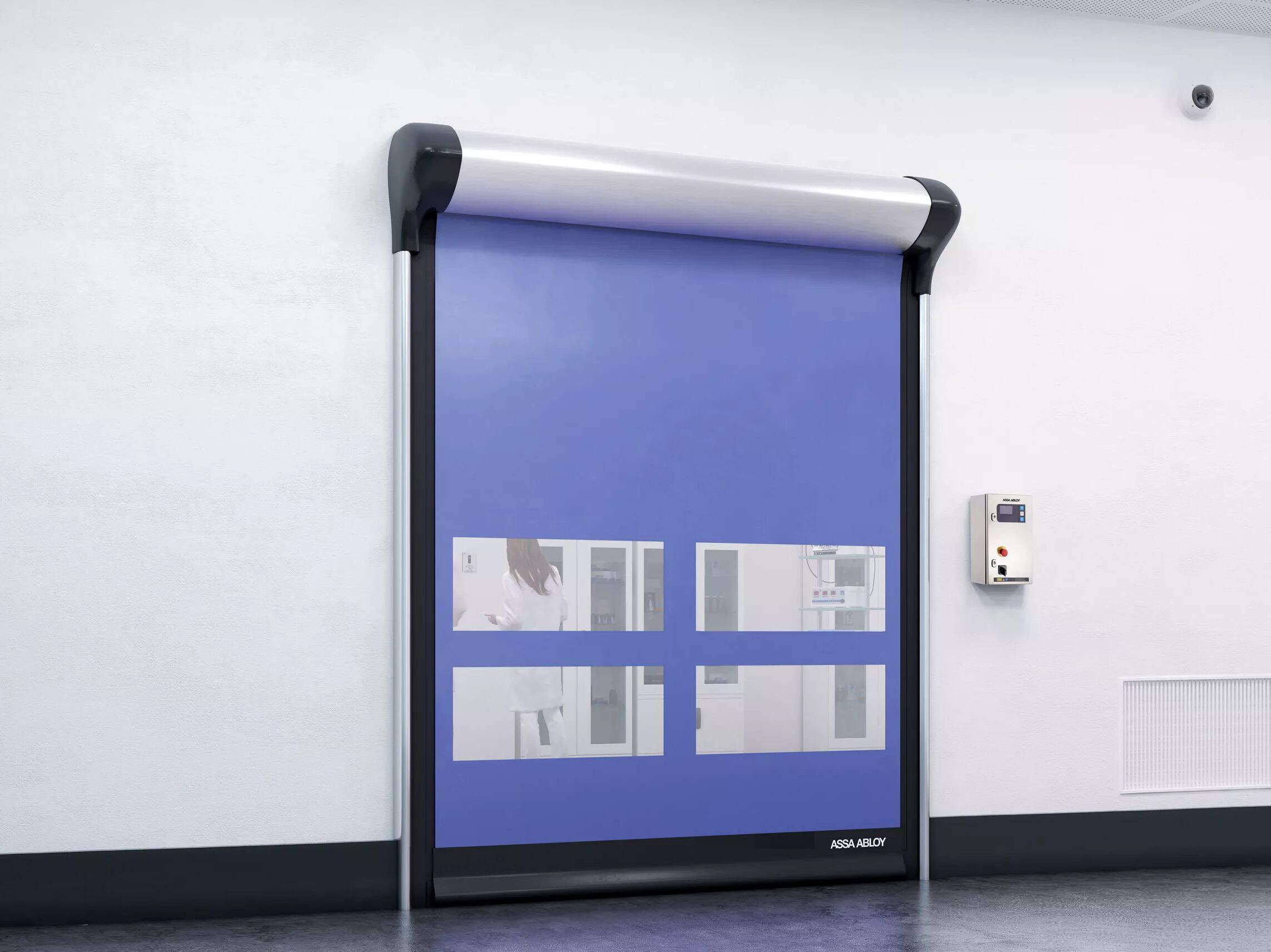 Быстрые двери для чистых помещений ASSA ABLOY Entrance Systems внутренние приложения ARCH-00068415 - Вид №1